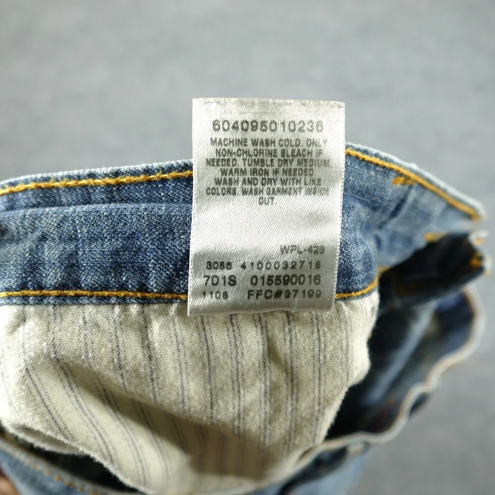 Vintage Levi's Jeans Mens 38x36 Blue 559 Relaxed Straight Leg Medium Wash Y2K‎